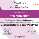 Conviértete en un experto en WordPress con nuestro curso online certificado