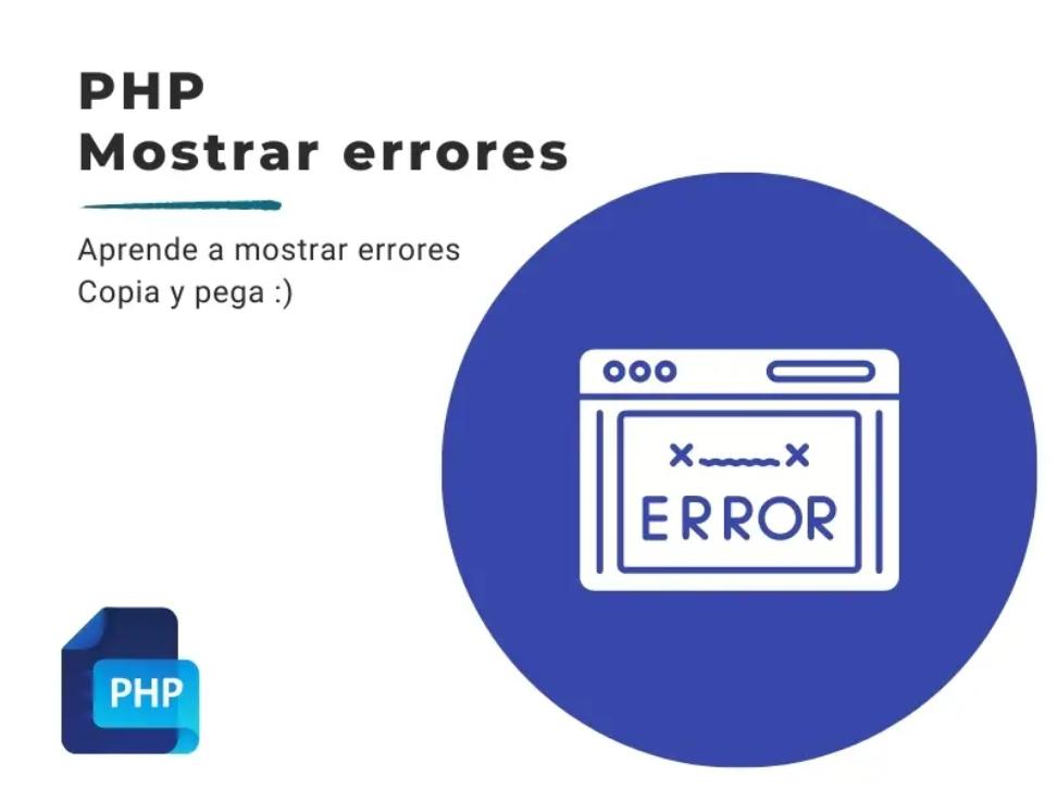 mostrar errores php