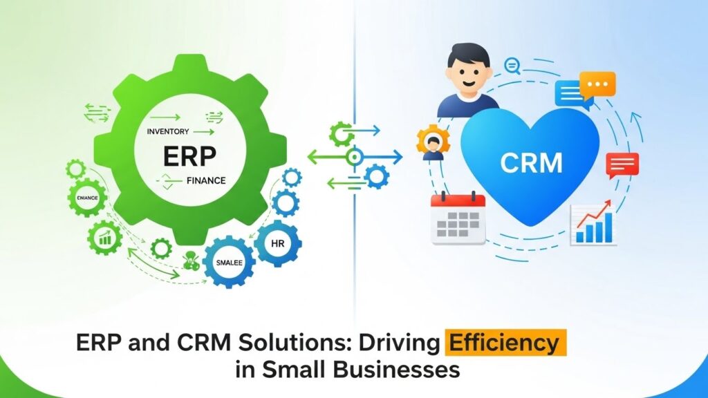 ERP and CRM Solutions: Driving Efficiency in Small Businesses